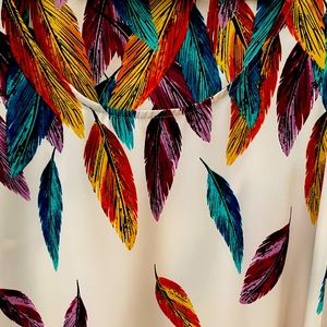 Polyester sleeveless shark bite top